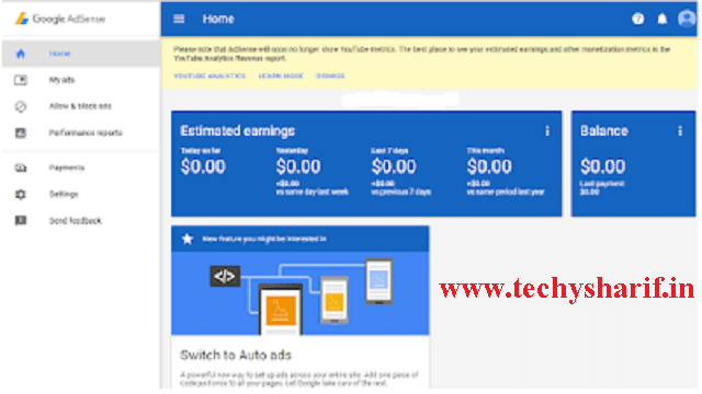 Adsense Account में Bank Detail कैसे Add करते हैं ?